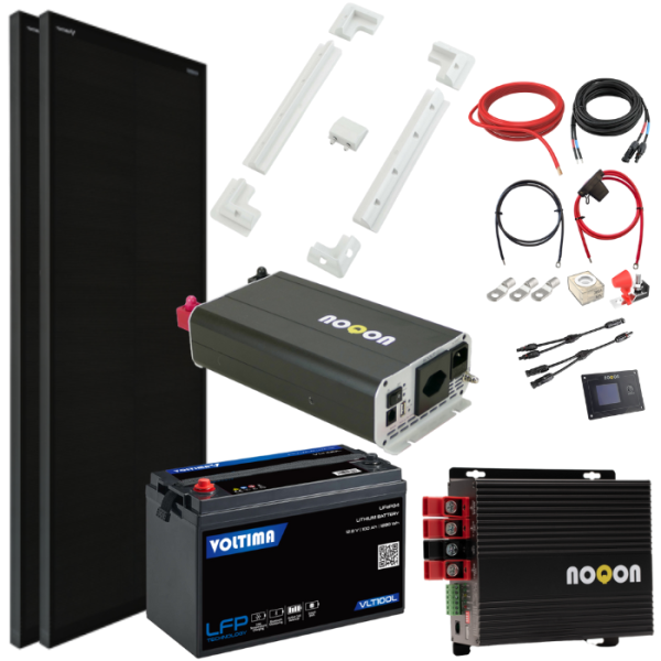 Wohnmobil Komplett-Set MEDIUM - mit Lithium Batterie