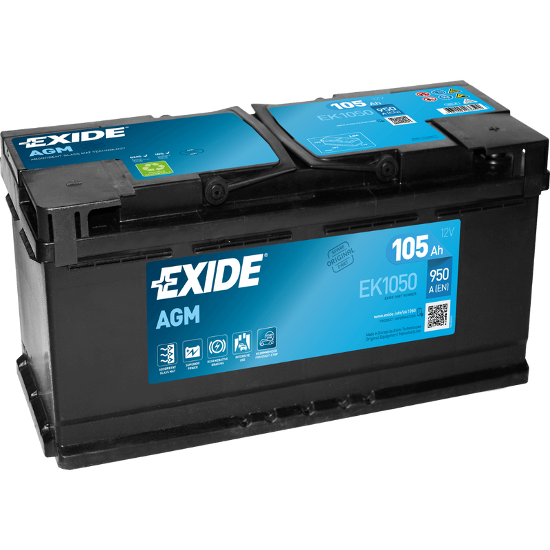 Exide ES900 Equipment Gel 12V 80Ah G80 Versorgungsbatterie, Blei Gel  Batterien, Akkus & Batterien