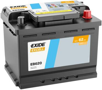 Exide EB620 Excell 62Ah Autobatterie 560 408 054