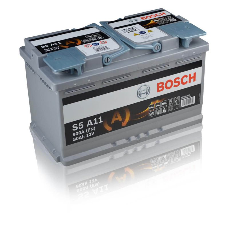 Bosch S4 011 80Ah Autobatterie 580 400 074