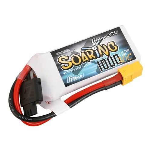 Gens ace 1000mAh 11,1V 30C 3S1P G-Tech Soaring Lipo Akkupack mit XT60 Stecker GEA103S30X6GT