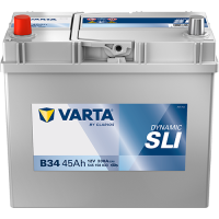 Varta B34 Dynamic SLI 545 158 033 Autobatterie 45Ah (Blue Dynamic)