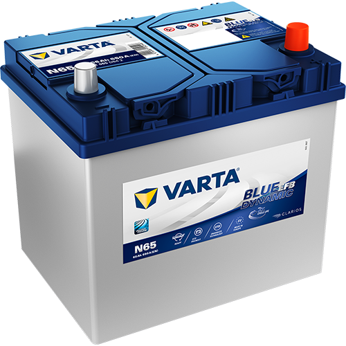 Varta N65 Blue Dynamic EFB 565 501 065 Autobatterie 65Ah