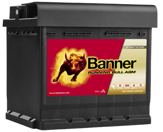 Banner 55001 Running Bull AGM 50Ah Autobatterie 550 901 054