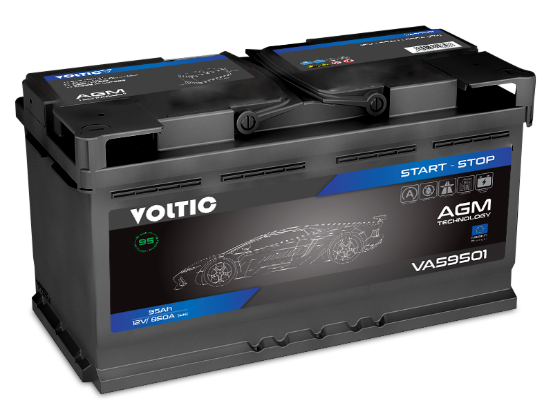 VOLTIC VA59501 START-STOP AGM 95Ah Autobatterie 595 901 085