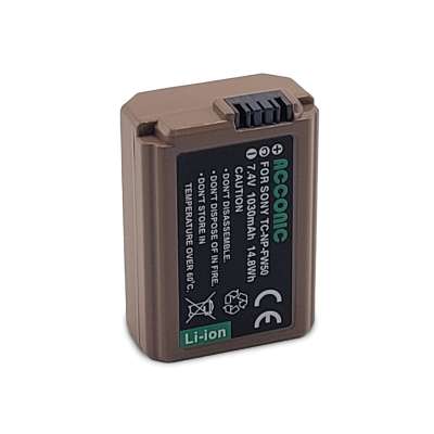 EXTENSILO Akku Für Sony NP-FM500H Kamera – 1600 MAh, 7,2 V, Li-Ion, Ersatzakku Mit Schutzschaltung