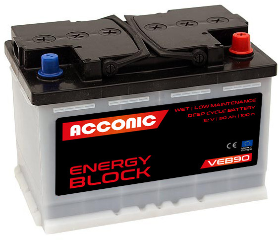 ACCONIC VEB90 EnergyBlock 95601 90Ah Batterie