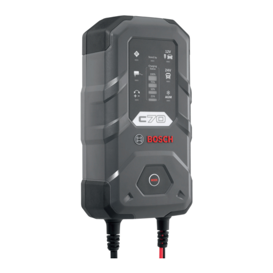 Bosch C70 Batterieladegerät 10A 12V&24V