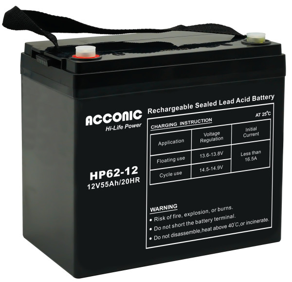 Acconic HP62-12 Hi-Life Power AGM 12V 62Ah Bleiakku