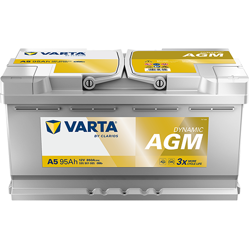 Varta A5 Dynamic (G14) AGM 595 901 085 Autobatterie 95Ah (Silver Dynamic)