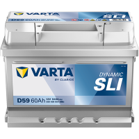 Varta D59 Dynamic SLI 560 409 054 Autobatterie 60Ah (Blue Dynamic)