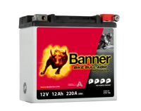 Banner ETX14L Bike Bull AGM PRO 51421 12Ah Motorradbatterie YTX14L-BS (DIN 51216)
