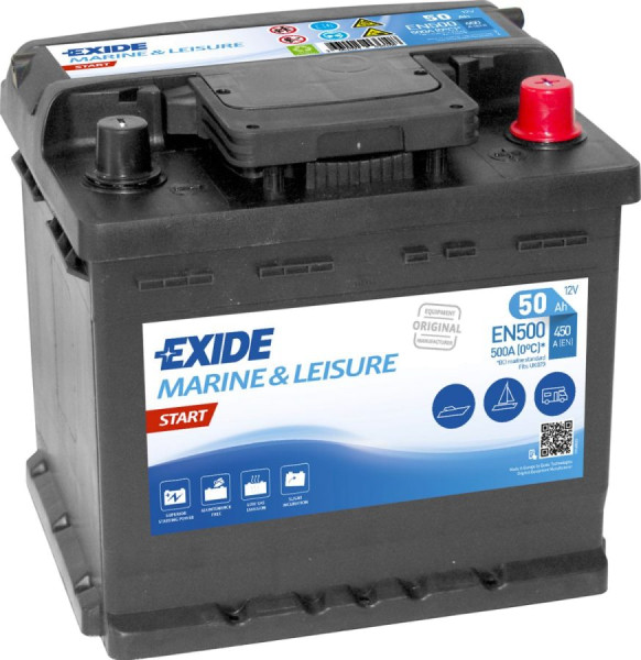 Exide Start EN500 50Ah Batterie