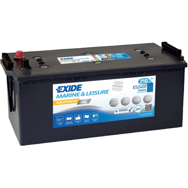 Exide ES2400 Equipment Gel 210Ah Batterie (Gel G210)