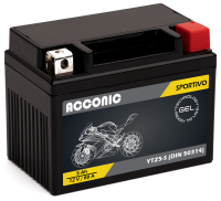 ACCONIC Sportivo GEL YTZ5S Motorradbatterie 5 Ah 12V (DIN 50314)