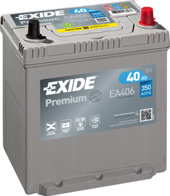 Exide EA406 Premium 40Ah Autobatterie 540 125 033