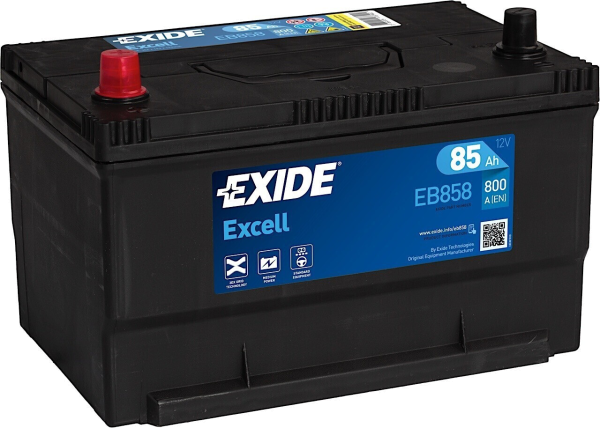 Exide EB858 Excell 85Ah Autobatterie