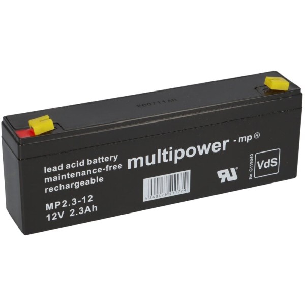Multipower MP2,3-12 2,2Ah USV-Batterie