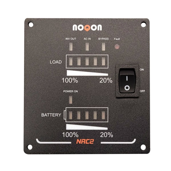 NOQON NRC2 Fernbedienung mit Ladestandsanzeige für Wechselrichter