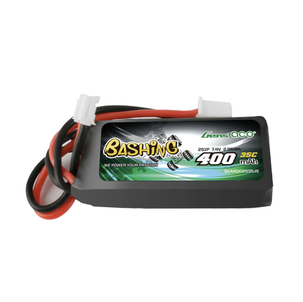 Gens ace 400mAh 7.4V 35C 2S1P Bashing Lipo Batterie mit JST-PHR Stecker GEA4002S35JS