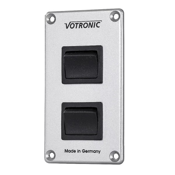 Votronic 1291 Schalter-Panel 2 x 16A S