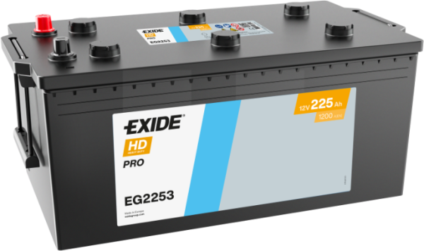Exide EG2253 HD PRO 225Ah LKW-Batterie