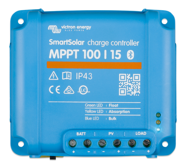 Victron SmartSolar 100/15 MPPT Solar-Laderegler 12V/24V Batterie
