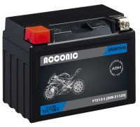 ACCONIC Sportivo AGM YTZ12S Motorradbatterie 11,2 Ah 12V (DIN 51120)