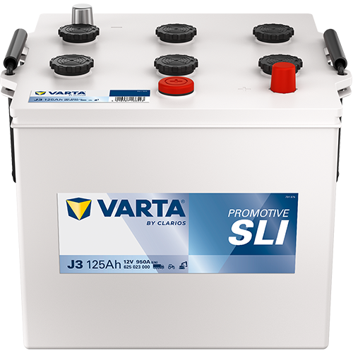 VARTA J3 ProMotive Heavy Duty 625 023 000 LKW-Batterie 125Ah