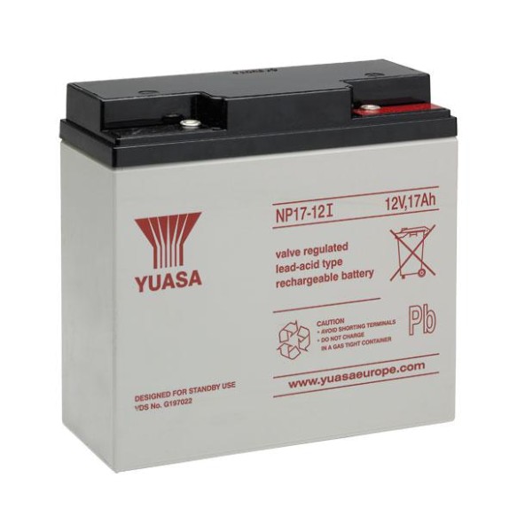 Yuasa NP17-12I 12V 17Ah USV-Batterie