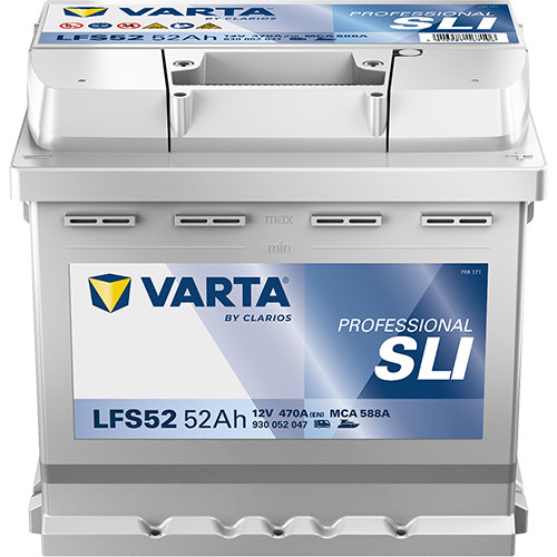 Varta LFS52 PROFESSIONAL SLI 930052047 52Ah