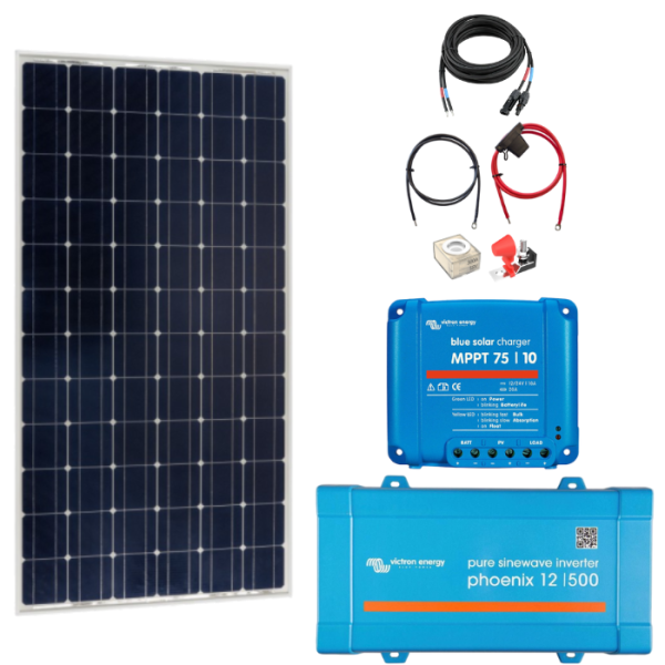 Victron Solaranlage Komplett-Set SMALL - ohne Batterie