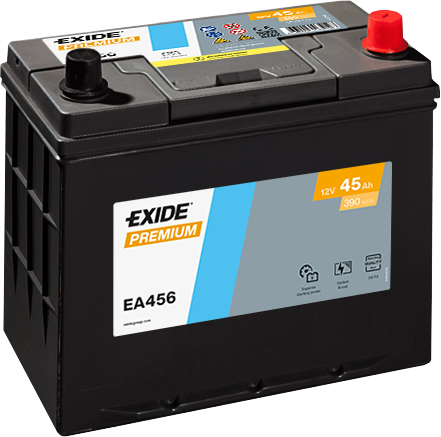 Exide EA456 Premium 45Ah Autobatterie 545 155 033