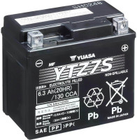Yuasa YTZ7S AGM 6.3 Ah Motorradbatterie 12V (DIN 50616)