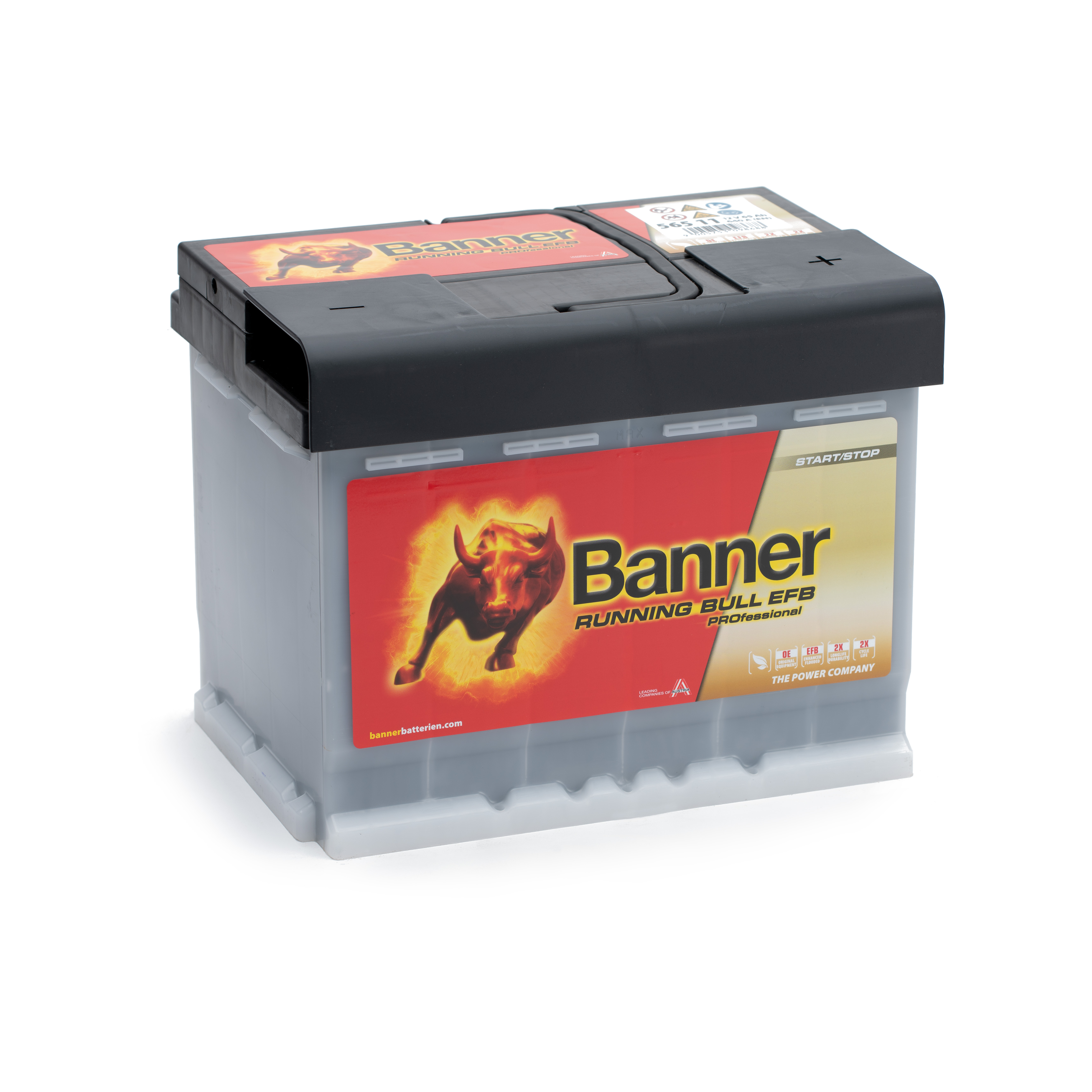 Banner 565 11 Running Bull EFB PRO Autobatterie 65Ah 560 500 064