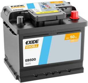 Exide EB500 Excell 50Ah Autobatterie 552 400 047