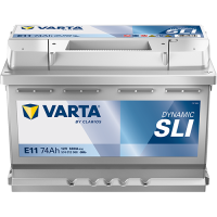 Varta E11 Dynamic SLI 574 012 068 Autobatterie 74Ah (Blue Dynamic)