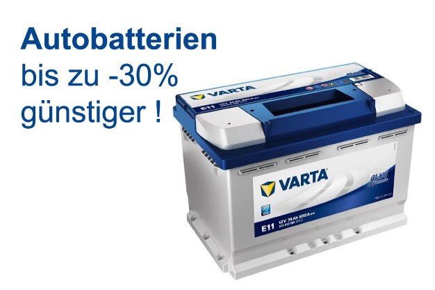 Autobatterien Online und Günstig bei - 1a Batterien GmbH