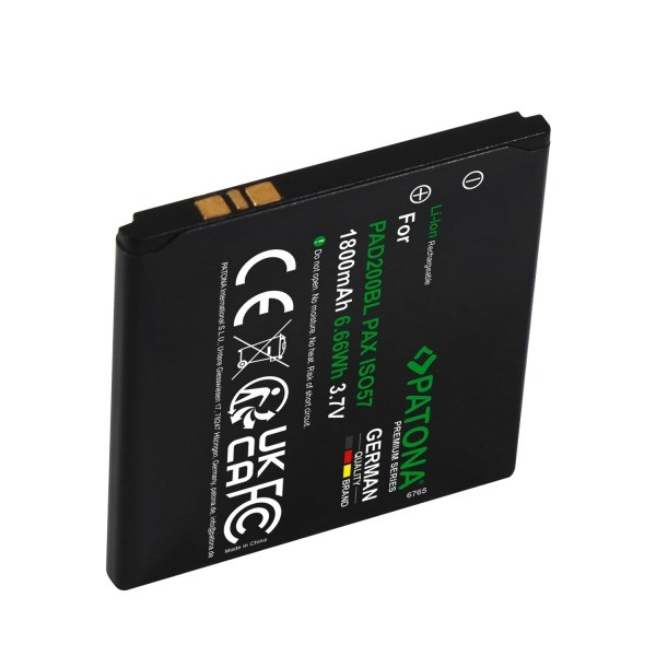 PATONA Premium Akku für PAX D200 PAD200BL