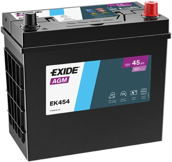 Exide EK454 AGM 45Ah Autobatterie