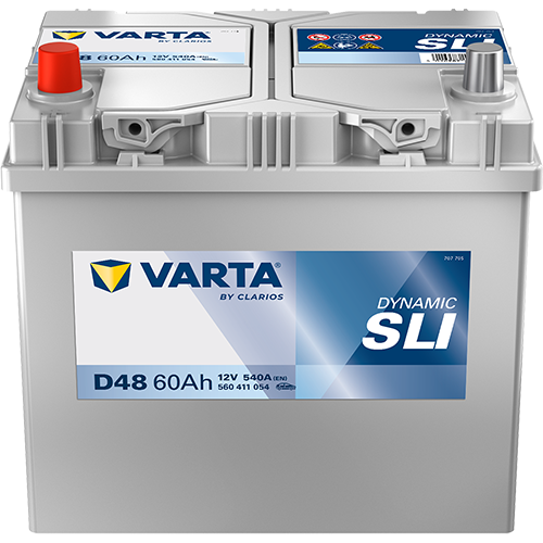Varta D48 Dynamic SLI 560 411 054 Autobatterie 60Ah (Blue Dynamic)