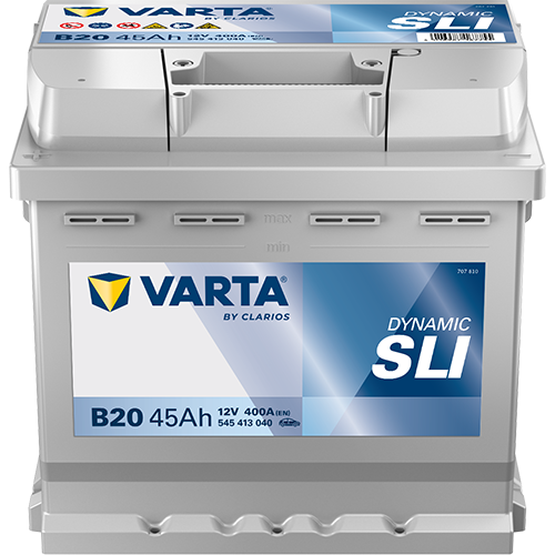 Varta B20 Dynamic SLI 545 413 040 Autobatterie 45Ah (Black Dynamic)