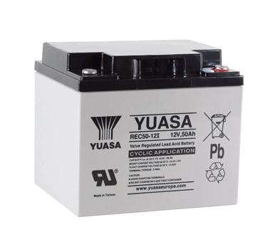 Yuasa REC50-12I 12V 50Ah AGM-Batterie