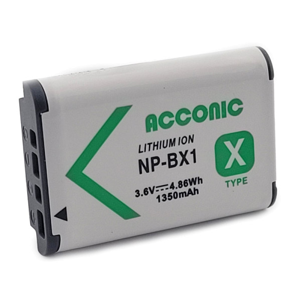 Acconic Photon Series NP-BX1 Ersatz Akku für Sony NP-BX1 Cyber-shot