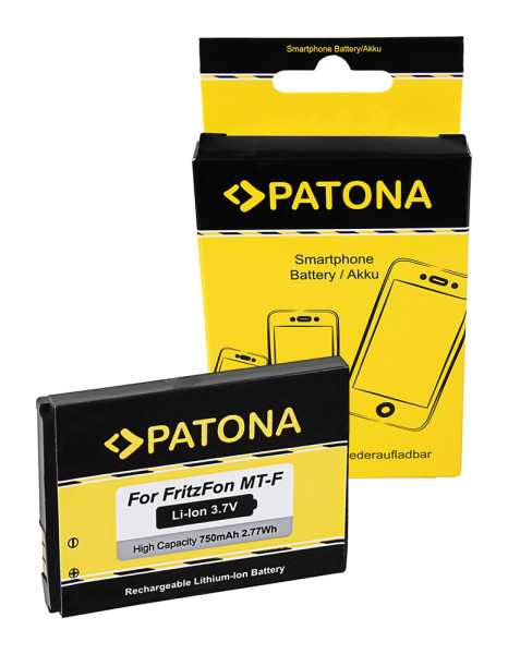 Akku f. AVM Fritz! Fon M2 C4 C5 312BAT006 von Patona
