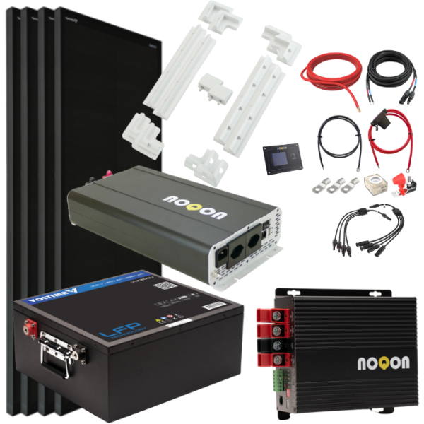 Wohnmobil Komplett-Set LARGE - mit Lithium Batterie