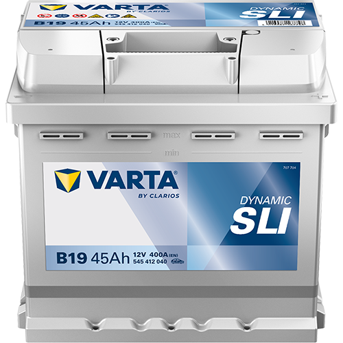 Varta B19 Dynamic SLI 545 412 040 Autobatterie 45Ah (Black Dynamic)