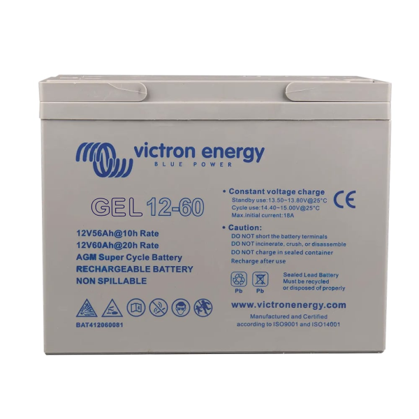 Victron GEL 12V 60Ah – Deep-Cycle Batterie