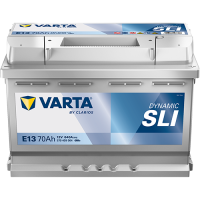 Varta E13 Dynamic SLI 570 409 064 Autobatterie 70Ah (Black Dynamic)