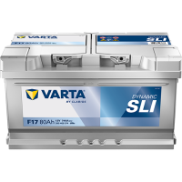 Varta F17 Dynamic SLI 580 406 074 Autobatterie 80Ah (Blue Dynamic)